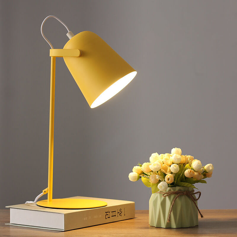 Lampe de bureau LED nordique en métal | 35 cm, 6 coloris