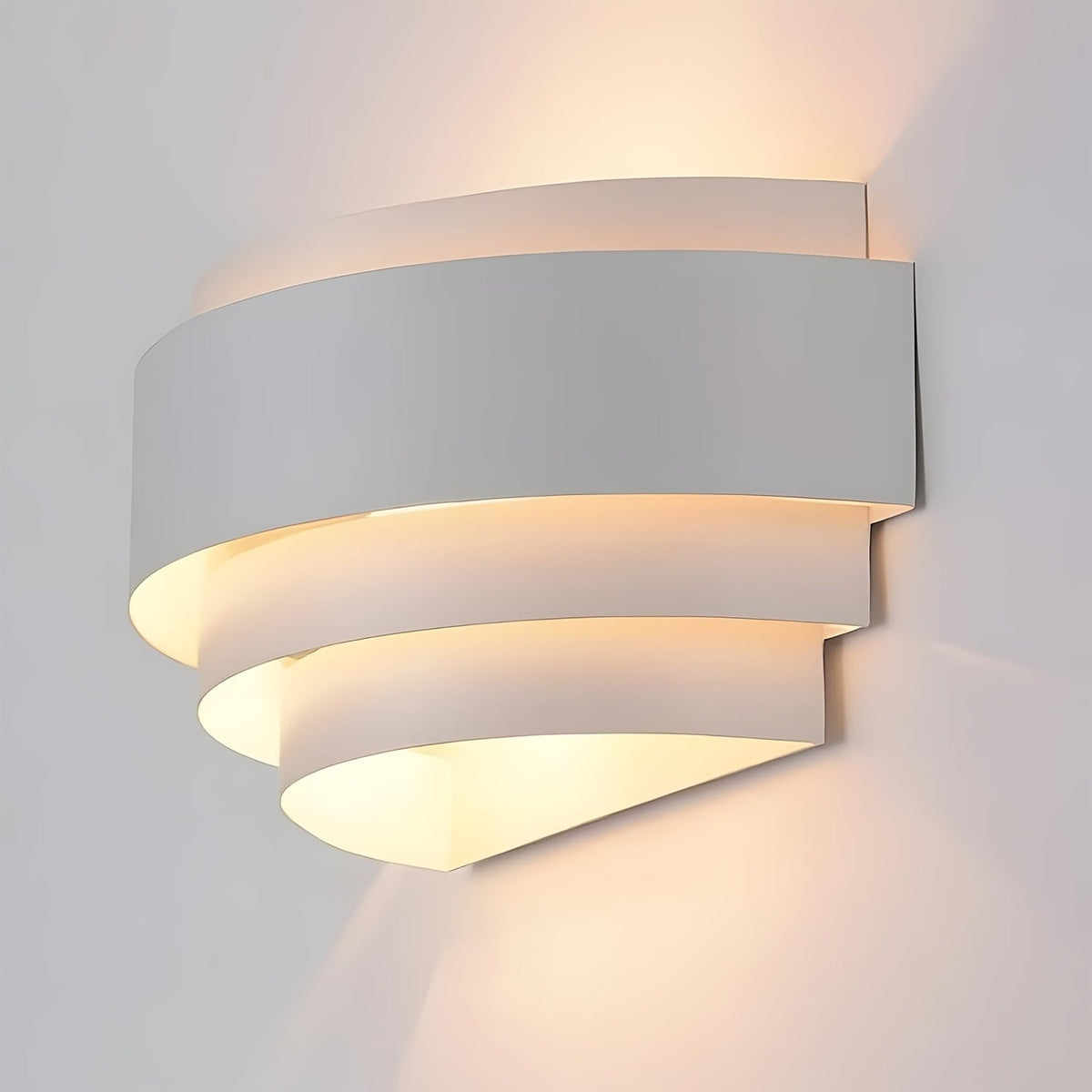 Applique murale moderne | Éclairage haut et bas, 2 coloris