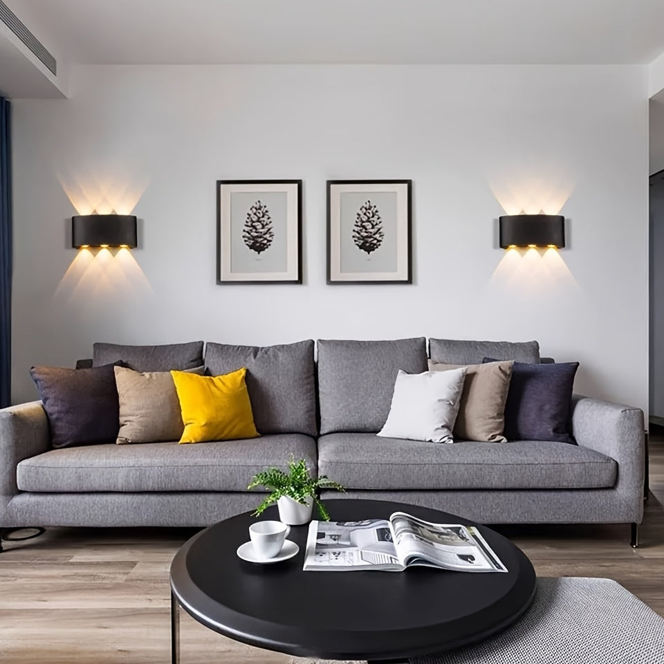 Applique murale LED double faisceau | Extérieur IP55, 6 W