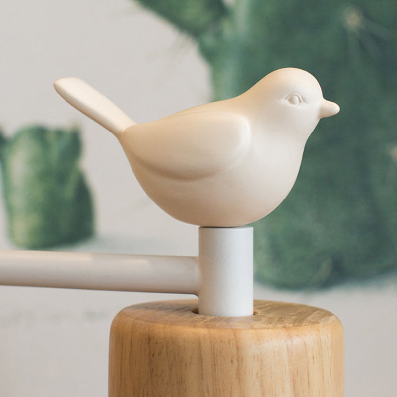 Applique nordique Oiseau en bois | LED E27 incluse, 2 finitions