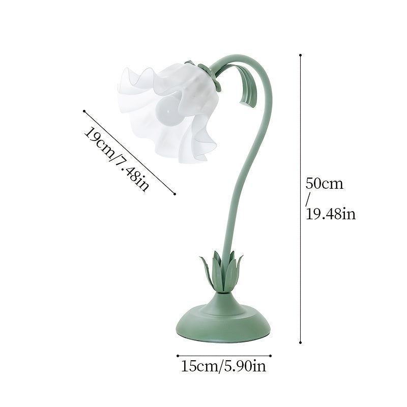 Lampe à poser Fleur | Alimentation USB, H 50 cm