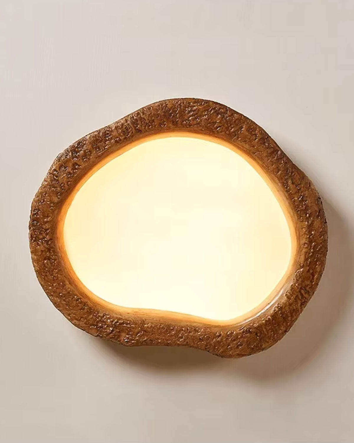 Plafonnier Le Halo Bois | LED effet bois, 3 tailles