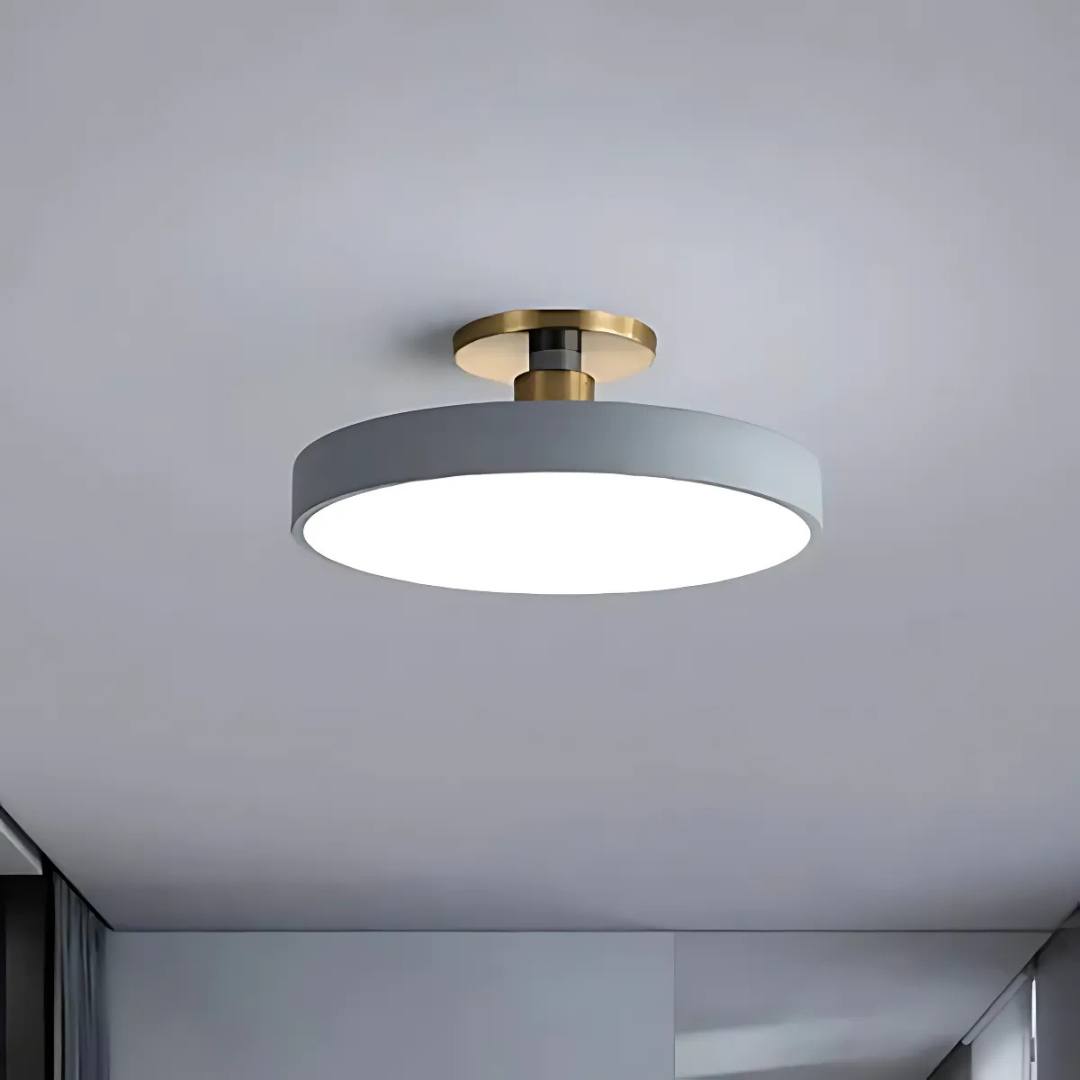 Plafonnier LED Solon | Scandinave, 6 coloris et variateur