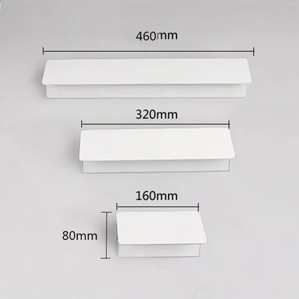 Applique LED linéaire blanche | 16, 32 ou 46 cm en aluminium