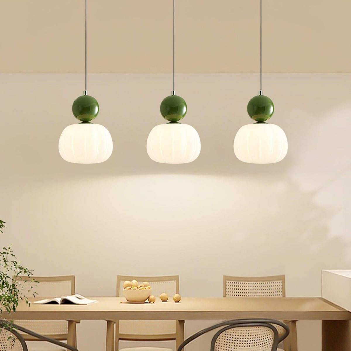 Suspension Yedra | Forme organique en acrylique, Ø 14 cm