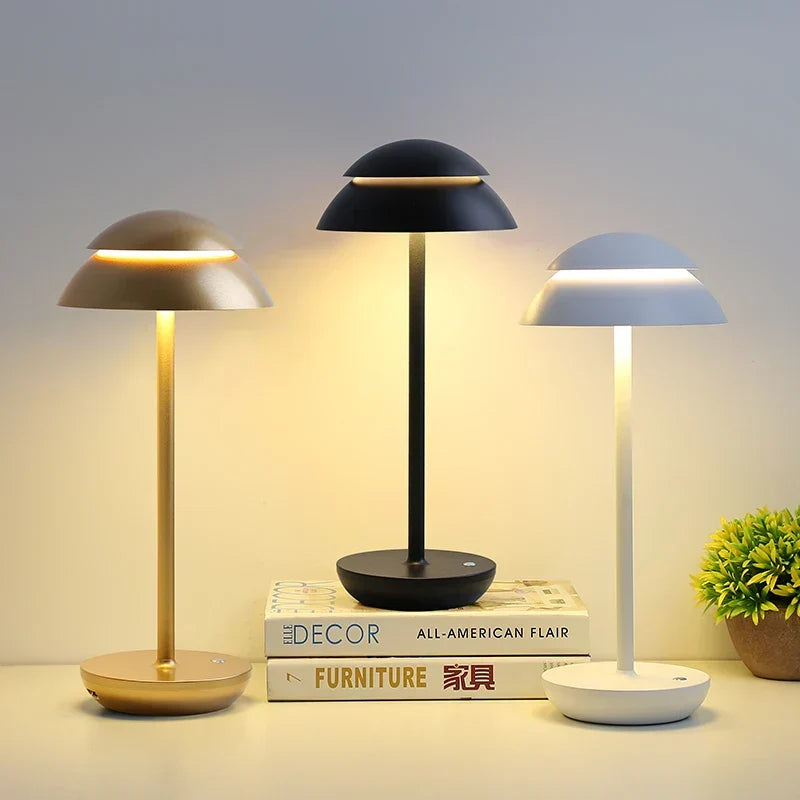 Lampe à poser rechargeable PowerLuxe | Sans fil, 3 coloris