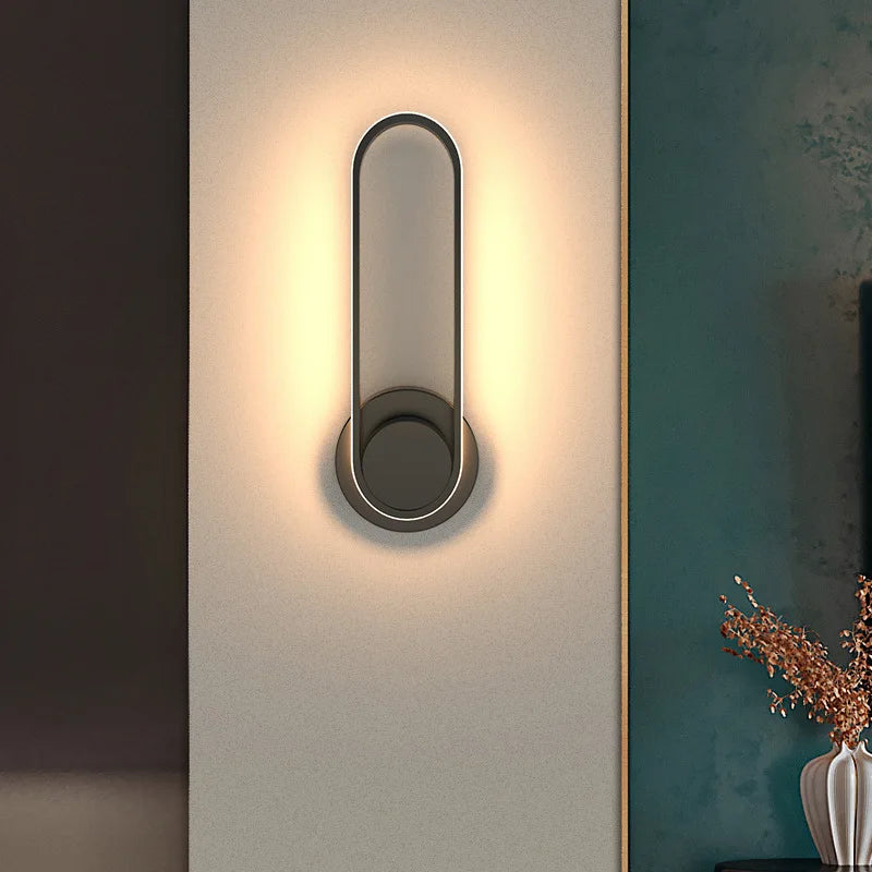 Applique LED orientable 330° | Aluminium noir, liseuse murale