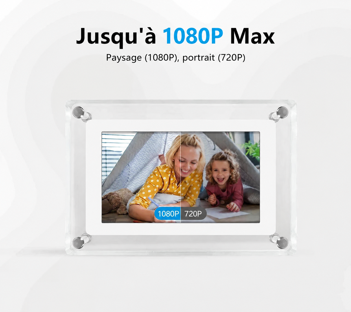 ClearFrame – résolution jusqu'à 1080P