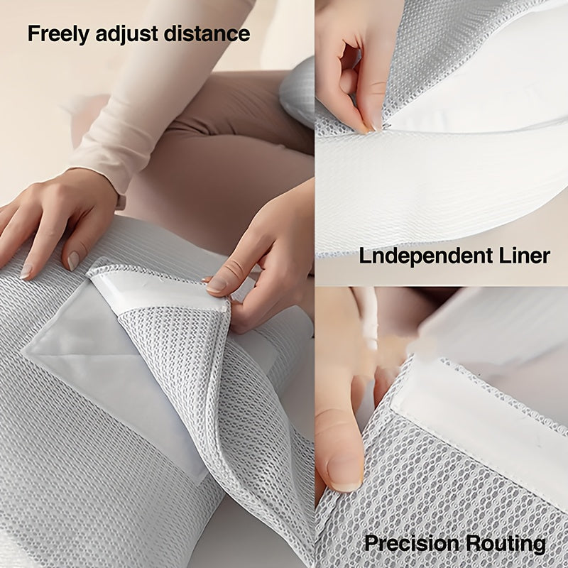 Coussin de grossesse réglable | Confort de couchage, 4 coloris