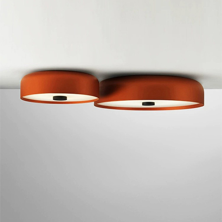 Plafonnier nordique rétro LED | 3 diamètres, 3 coloris