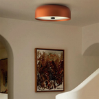 Plafonnier nordique rétro LED | 3 diamètres, 3 coloris