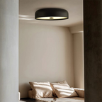 Plafonnier nordique rétro LED | 3 diamètres, 3 coloris