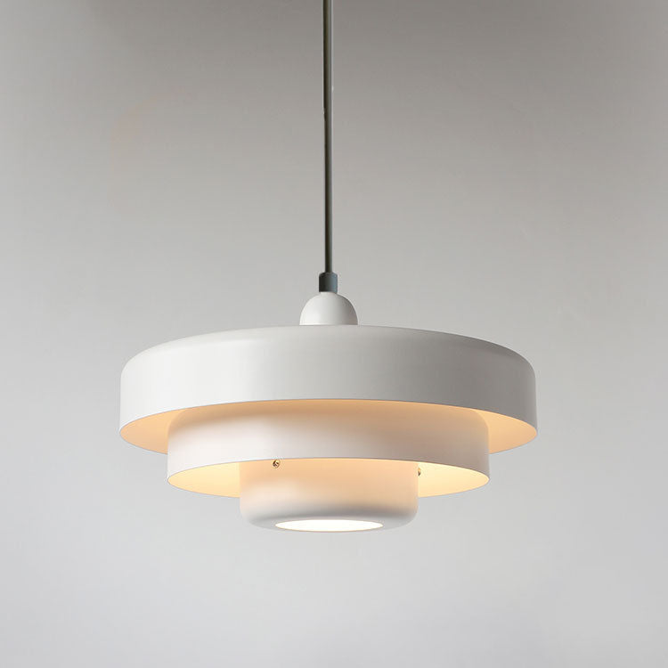 Suspension nordique vintage à étages | Métal Ø 34,5 cm