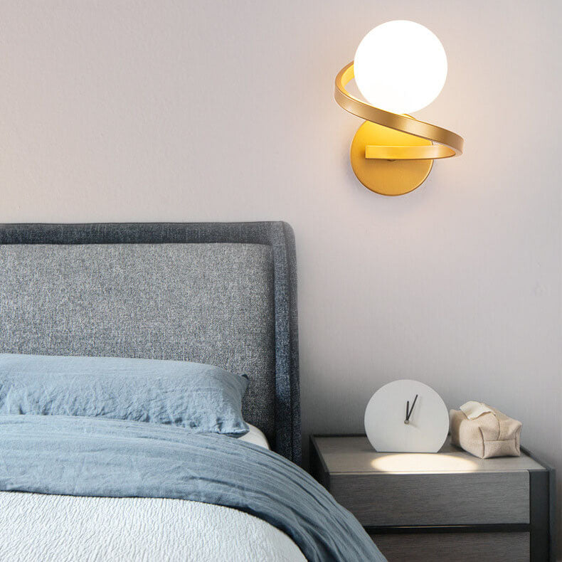 Applique Astra Spirale | LED 7 W, 1 ou 2 globes