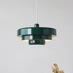 Suspension nordique vintage à étages | Métal Ø 34,5 cm