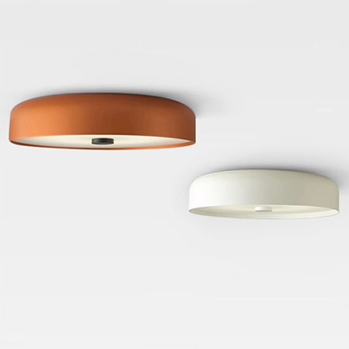 Plafonnier nordique rétro LED | 3 diamètres, 3 coloris