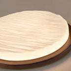 Plafonnier LED Art déco | Verre sculpté, Ø30 à Ø53 cm