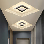 Plafonnier LED carré 24 W | 1920 lm, 20 × 20 cm