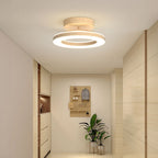 Plafonnier LED rond en acrylique | Ø 20 ou 30 cm, couloir