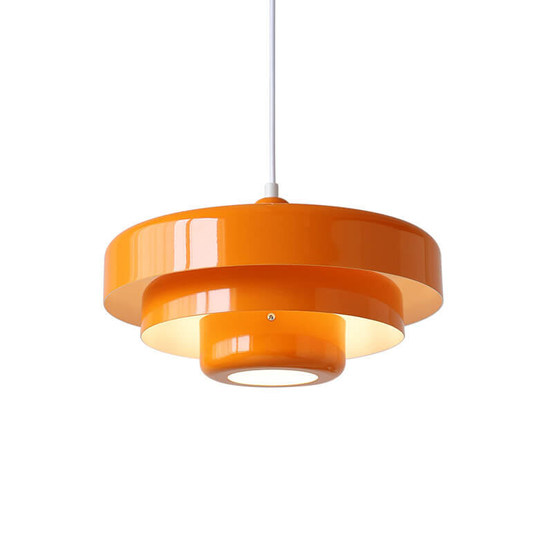 Suspension nordique vintage à étages | Métal Ø 34,5 cm