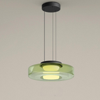 Suspension en verre Bauhaus | 3 diamètres, 3 teintes