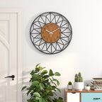 Horloge murale moderne | Cadran effet bois, 3 tailles