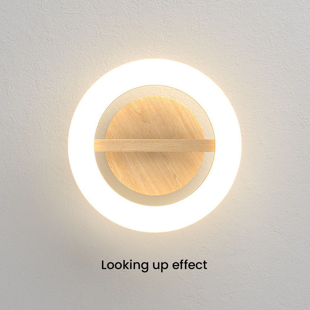 Plafonnier LED rond en acrylique | Ø 20 ou 30 cm, couloir