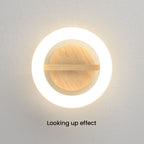 Plafonnier LED rond en acrylique | Ø 20 ou 30 cm, couloir