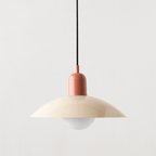 Suspension Macaron Bauhaus | Dôme coloré Ø 32 cm