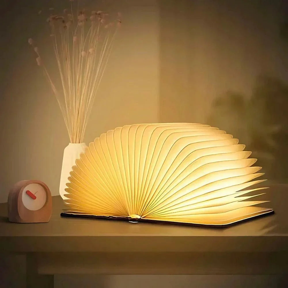 Lumibook | Lampe pliable 360° rechargeable, 3 tailles