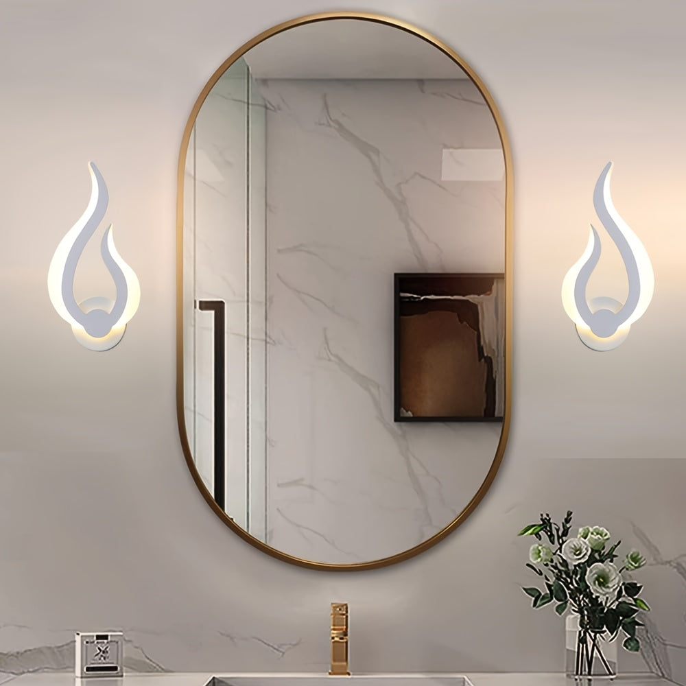 Applique murale LED flamme | 10 W blanc chaud 3000 K