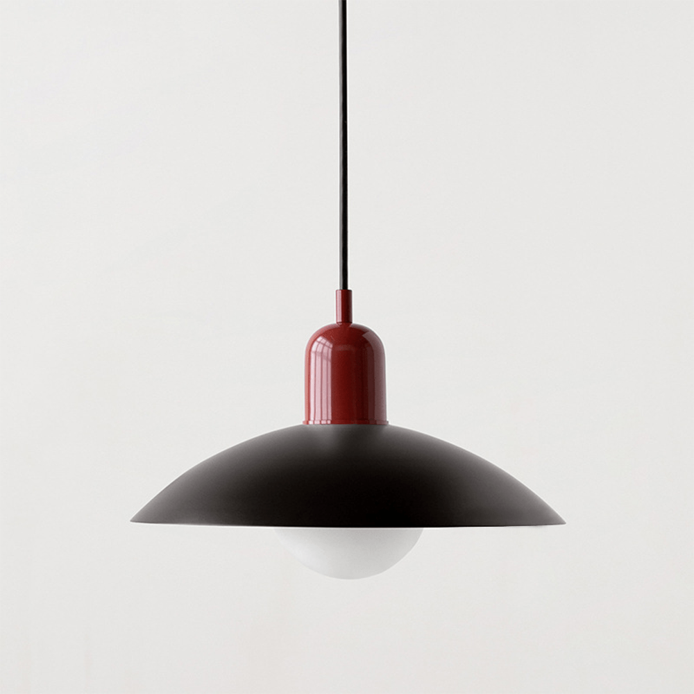 Suspension Macaron Bauhaus | Dôme coloré Ø 32 cm