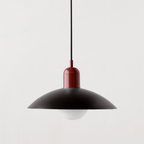 Suspension Macaron Bauhaus | Dôme coloré Ø 32 cm