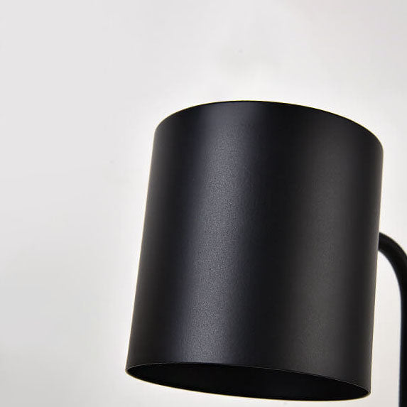 Lampe à poser japonaise | Bois et métal, variateur intégré