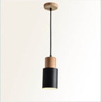 Suspension Macaron nordique | Bois et aluminium, 5 coloris