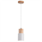 Suspension Macaron nordique | Bois et aluminium, 5 coloris