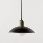 Suspension Macaron Bauhaus | Dôme coloré Ø 32 cm