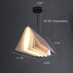 Suspension livre envolé | Plafonnier design 5 coloris