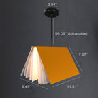 Suspension livre envolé | Plafonnier design 5 coloris
