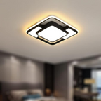 Plafonnier LED géométrique | Télécommande, 3 tailles