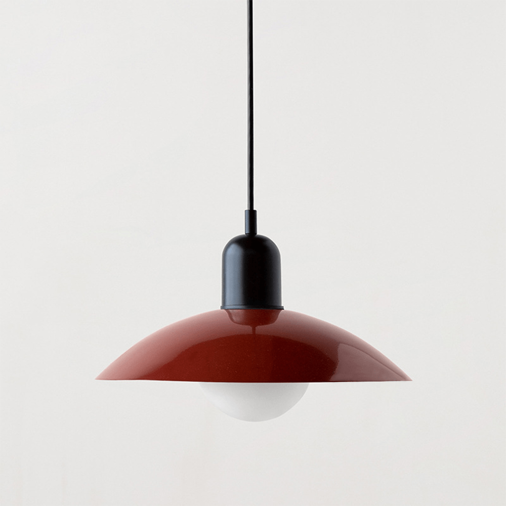 Suspension Macaron Bauhaus | Dôme coloré Ø 32 cm