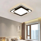 Plafonnier LED géométrique | Télécommande, 3 tailles