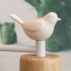 Applique nordique Oiseau en bois | LED E27 incluse, 2 finitions