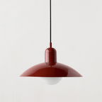 Suspension Macaron Bauhaus | Dôme coloré Ø 32 cm