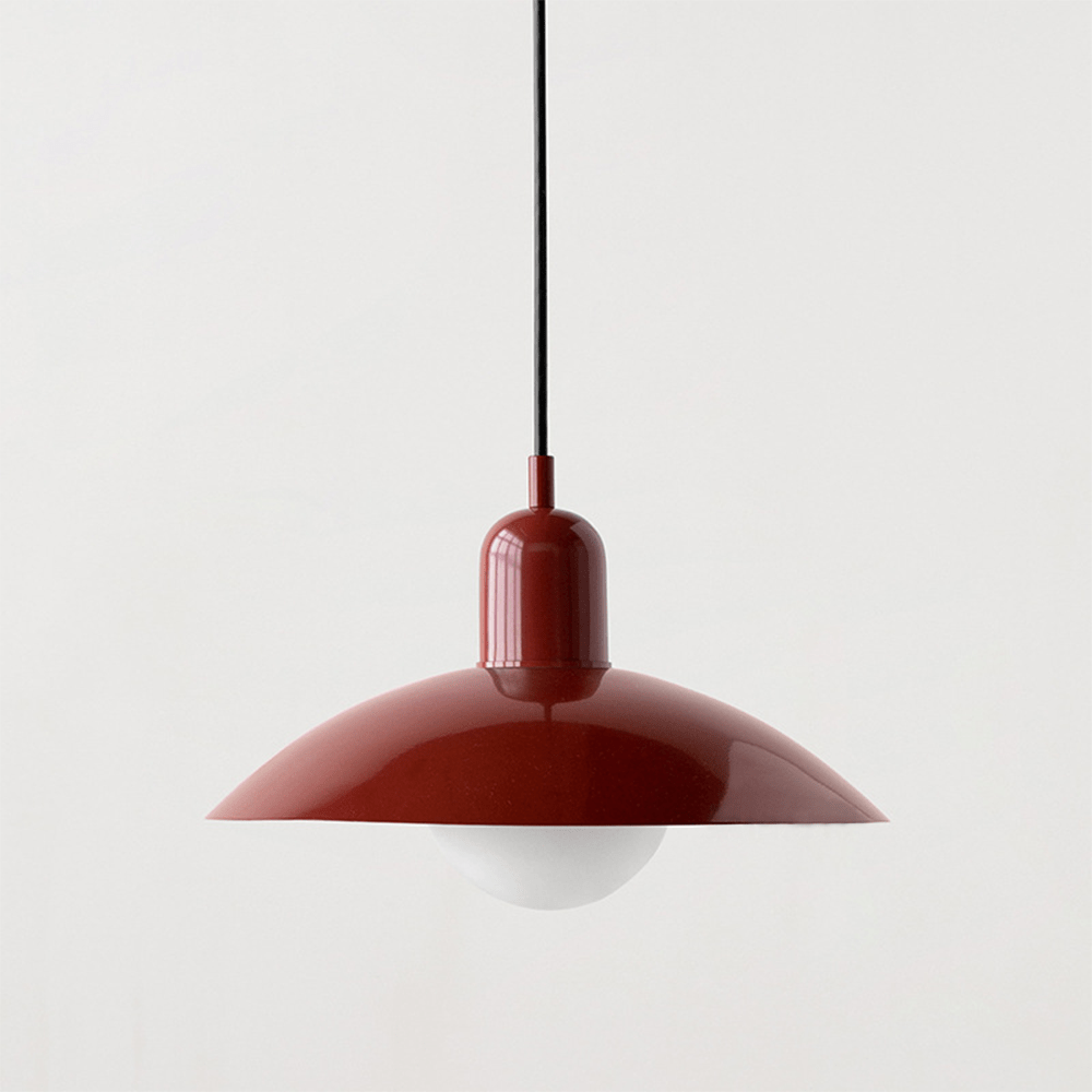 Suspension Macaron Bauhaus | Dôme coloré Ø 32 cm