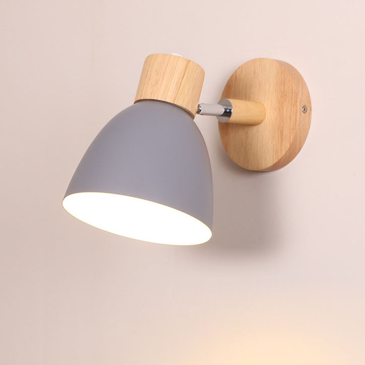 Applique murale bois et fer | Minimaliste, 6 coloris macaron