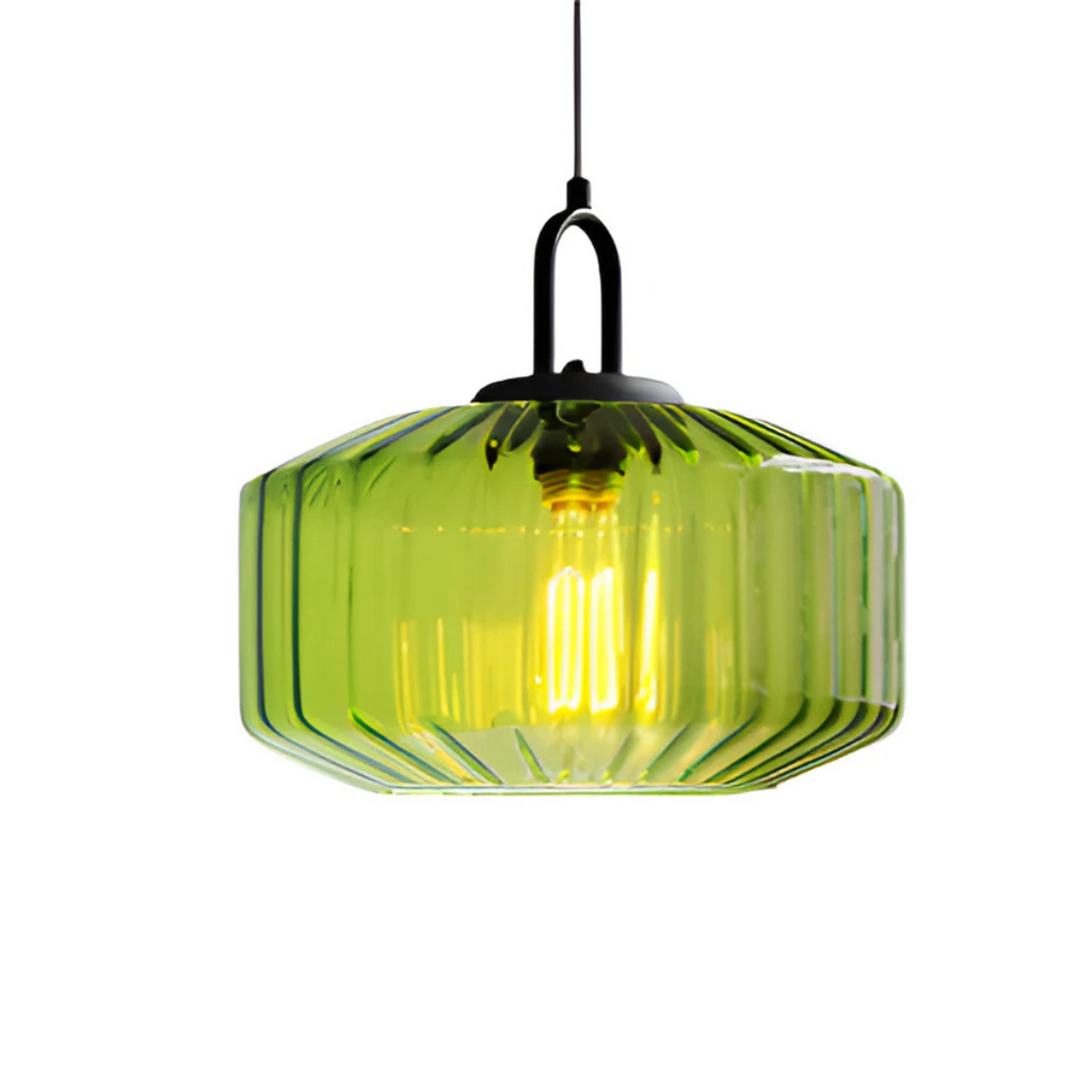 Suspension en verre Mireta | Verre teinté, Ø 28 cm