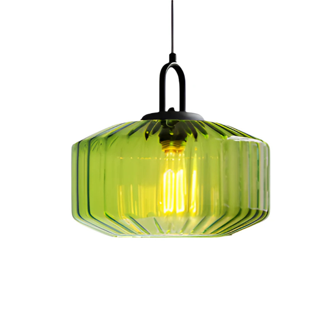 Suspension en verre Mireta | Verre teinté, Ø 28 cm