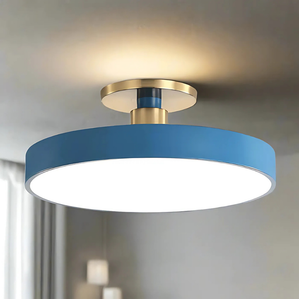 Plafonnier LED Solon | Scandinave, 6 coloris et variateur