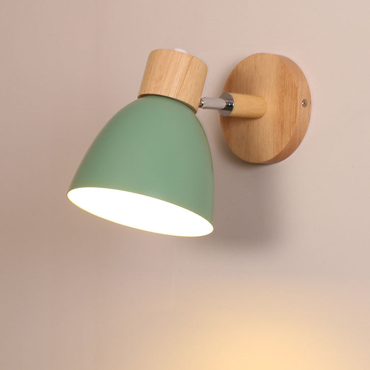 Applique murale bois et fer | Minimaliste, 6 coloris macaron